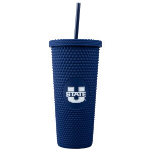 U-State Navy Studded Tumbler - 24 Oz.